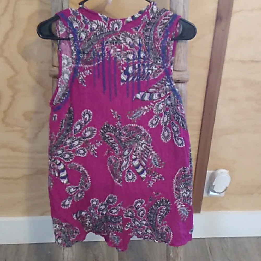 Purple romper